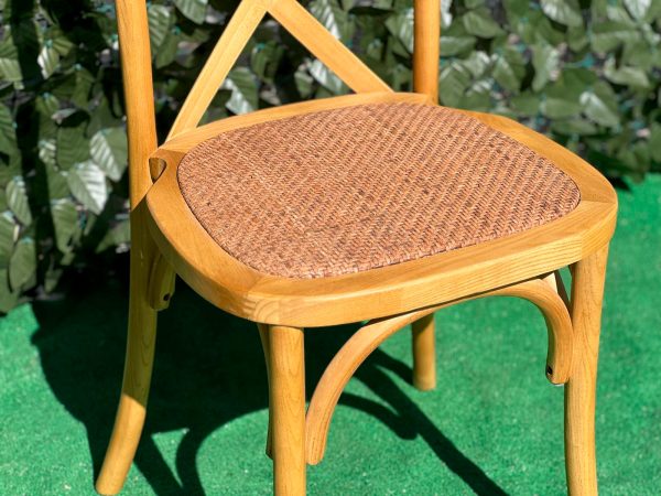 SILLA CROSSBACK MADERA NATURAL - Imagen 6